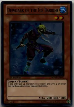 Dewdark of the Ice Barrier Super Rare Hidden Arsenal 3 HA03-EN020 MP - Image 1