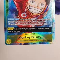 Monkey D Luffy OP07-109 Super Rare SR One Piece 500 Years In The Future NM - Image 5
