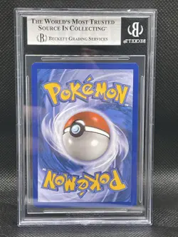 Reshiram & Charizard GX SM201 Black Star Promo BGS 8 Graded Pokemon Card - Image 2