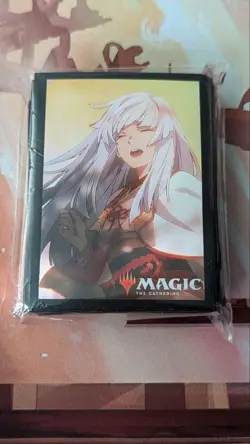 Mtg The Wandering Emperor Anime Trailer Campaign Sleeve A - Image 1