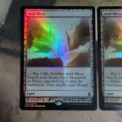 Mtg Arid Mesa/Arid Mesa Mps Foil 2 Sheets - Image 2