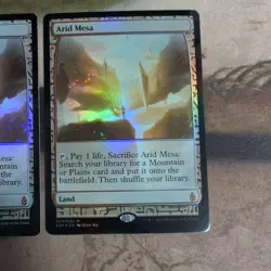 Mtg Arid Mesa/Arid Mesa Mps Foil 2 Sheets - Image 3