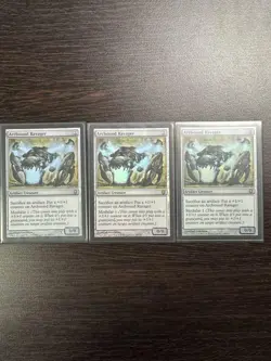 Mtg Arcbound Ravager Foil 3 Sheets - Image 1