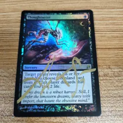 Mtg Thoughtseize Foil First Edition English Lrw Pretty Beautiful B - Image 1