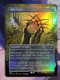 Mtg Mox Opal Double Masters English Expansionfoil - Image 1