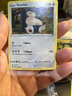Snorlax #141/192 - Pokemon TCG Promo - Rebel Clash - Cosmo Holo Rare - Image 1