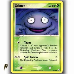 Pokemon Team Rocket Returns Grimer 56/109 Non Holo Common MP - Image 1
