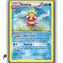 Pokemon XY Breakpoint Slowking 21/122 Holo Rare LP - Image 1
