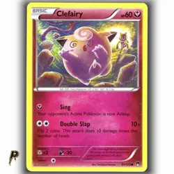 Pokemon XY Breakpoint Clefairy 81/122 Non Holo Common M/NM - Image 1