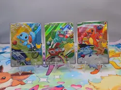 Pokemon First Partner Illustration Collection Series 1 Kanto Gen 1 LOT OF 3 SET - Image 1