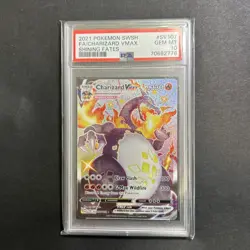 PSA 10 Pokemon Charizard VMAX Shining Fates SV107/SV122 - Image 1