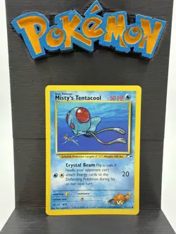 Misty's Tentacool 57 / 132 Gym Heroes Pokemon - Image 1