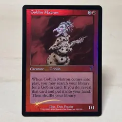 Mtg Foil Goblin Matron 7Ed - Image 1