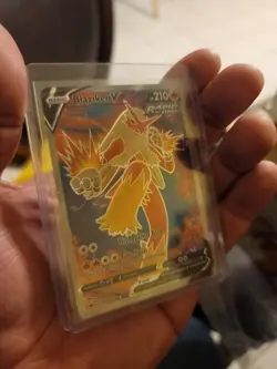 Pokemon TCG Blaziken V Chilling Reign 161/198 Holo Full Art - Image 2
