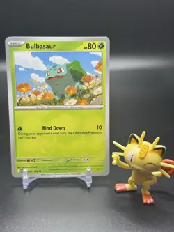 Bulbasaur 001/132 Pokemon Me01: Mega Evolution Regular - NM - Image 1
