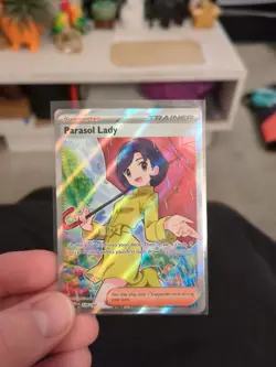 Pokemon - Parasol Lady - 238/182 - SV Paradox Rift - Full Art Trainer - Image 1