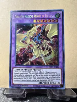 Yugioh Gaia the Magical Knight of Dragons MP21-EN124 Secret Rare 1st Ed NM - Image 1
