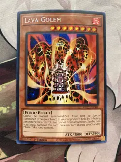 Yugioh Lava Golem - RA01-EN001 - Secret Rare - 1st Edition NM/M - Image 1