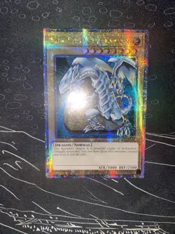 Yu-Gi-Oh! Blue-Eyes White Dragon Quarter Century Secret Rare LC01-EN004 Foil - Image 3