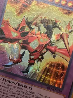 Sky Galloping Gaia The Dragon Champion - MIL1-EN010 - Super Rare - 1st Ed. - LP - Image 2