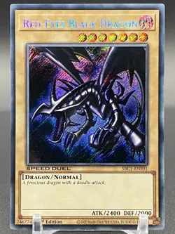 Red Eyes Black Dragon Secret Rare (Speed Duel) - Image 1