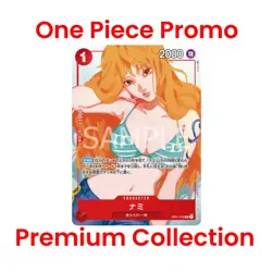 JAP One Piece Promo - Nami OP01-016 Premium Collection Limited Alt Full Art Asia - Image 1