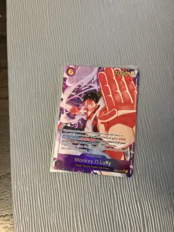 Bandai One Piece Monkey D. Luffy EB02-061 EN Foil Alt Art Secret Rare - Image 2