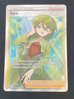 CARTE POKEMON SARA 159/163 FR ULTRA RARE EB STYLES DE COMBAT - NEUF - Image 1