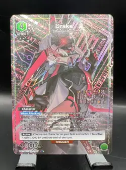 Drake (087) (R*) - UE14BT: Goddess Of Victory: Nikke Near Mint Alt Art - Image 1