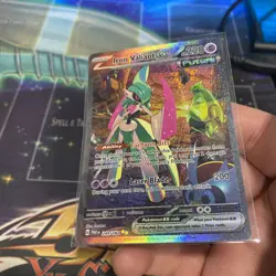 Pokemon TCG Iron Valiant EX Paradox Rift 249/182 Special Illustration Rare NM - Image 4