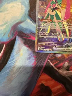 Pokemon TCG Iron Valiant EX Paradox Rift 249/182 Special Illustration Rare Mint - Image 2