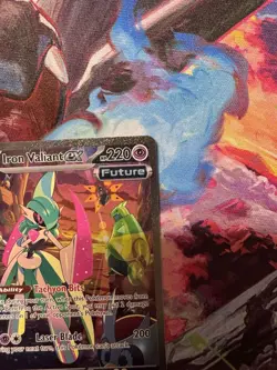 Pokemon TCG Iron Valiant EX Paradox Rift 249/182 Special Illustration Rare Mint - Image 4