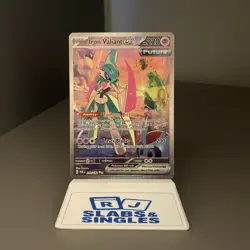 Pokemon TCG Iron Valiant EX Paradox Rift 249/182 Holo Special Illustration Rare - Image 1