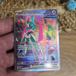 Pokemon TCG Iron Valiant Ex Special Illustration Rare 249/182 Paradox Rift NM/M - Image 1