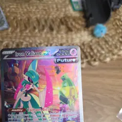 Pokemon TCG Iron Valiant Ex Special Illustration Rare 249/182 Paradox Rift NM/M - Image 4