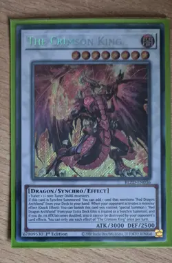 The Crimson King Blzd-En036 Blazing Dominion 1st Edition - Image 1