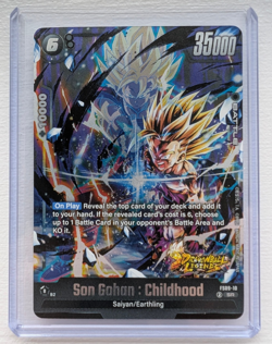 Son Gohan Childhood FS09-10 Super Rare Dragon Ball Fusion World Starter 9 - Image 1