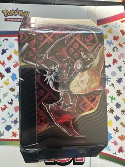 Pokemon TCG Scarlet & Violet Paldean Fates Tin Shiny Charizard ex - Sealed - Image 2