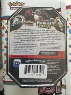 Pokemon TCG Scarlet & Violet Paldean Fates Tin Shiny Charizard ex - Sealed - Image 3