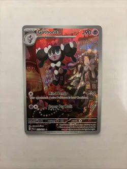 Pokemon Gothorita TCG Holo Card 213/193 Sv02: Paldea Evolved - Image 1