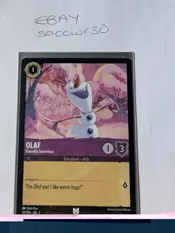 Disney Lorcana Demo Olaf - Friendly Snowman Card - Image 1