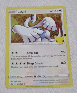 Lugia 022/025 Holo Pokemon TCG: 25th Anniversary Celebrations 2021 Pokemon Card - Image 1