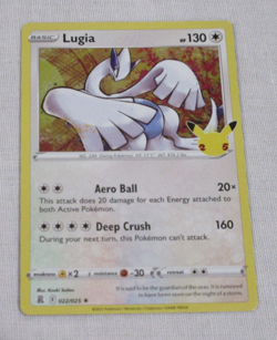 Lugia 022/025 Holo Pokemon TCG: 25th Anniversary Celebrations 2021 Pokemon Card - Image 2