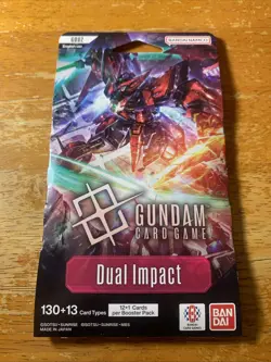 GUNDAM CARD GAME: Dual Impact - Booster Pack GD02 | BANDAI English | New Sealed - Image 1
