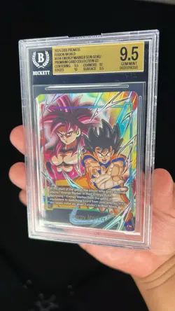 E-94 Energy Marker Son Goku Premium Card Collection 02 BGS 9.5 - Image 3