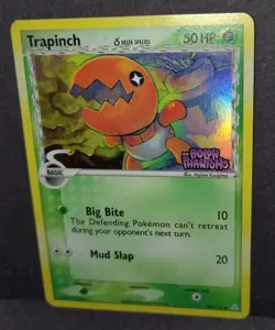 Trapinch 84/110 Rare Ex Holon Phantoms Set Pokemon Card Reverse Holo - Image 1
