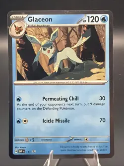 Glaceon - 171 (Cosmos Holo) 171 Sv: Scarlet & Violet Promo Cards Holo - Image 1