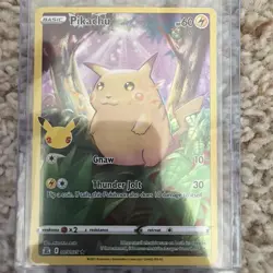 Pokemon Pikachu TCG Celebrations Card 005/025 Near Mint Condition - Image 1