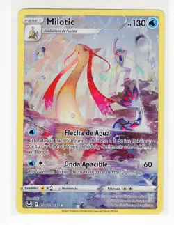 ~ESP~ SPANISH Milotic TG02 Silver Tempest Pokemon Card (z1) - Image 1
