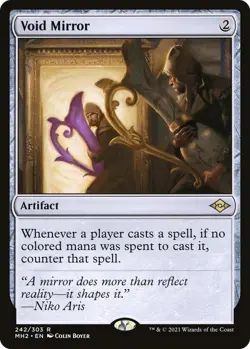 Void Mirror 242 Rare Modern Horizons 2 Foil Near Mint - Image 1